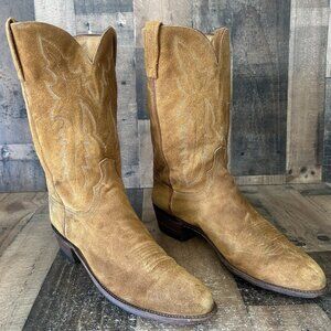 Lucchese N1518J4 Full Suede 1883 Western Cowboy Boots Mens 13 EE